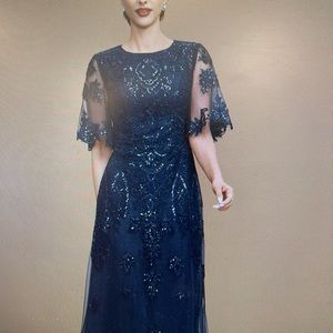 Mother-of-the-bride dress.